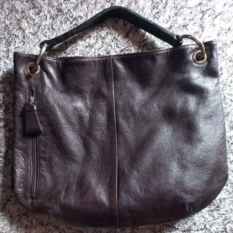 [TAS PRELOVED] SHOULDER BAG GILIVO DARK BROWN