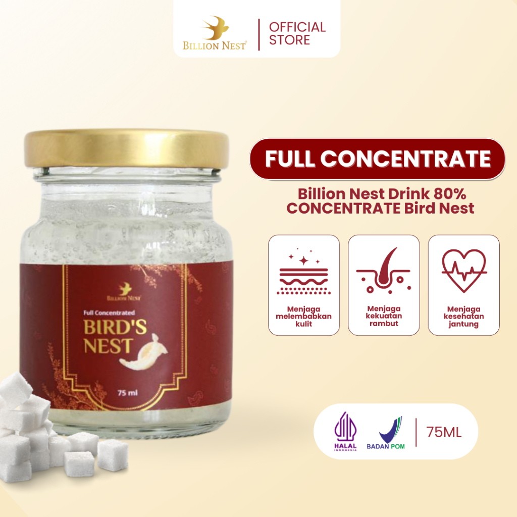 

[NEW UPGRADE] BILLION NEST - Minuman Sarang Burung Walet Full Concentrate