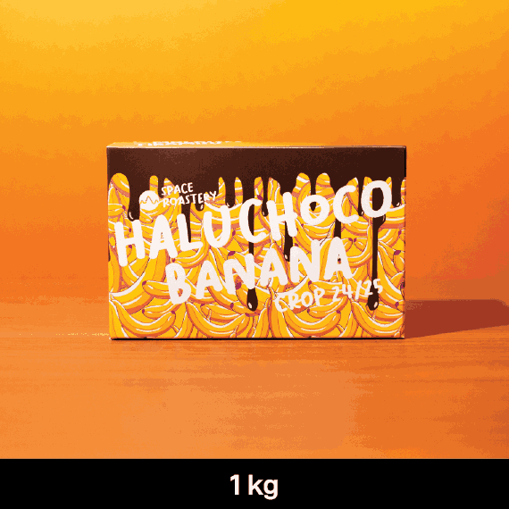 

HALU CHOCO BANANA Specialty Coffee (1000 gram) by Space Roastery