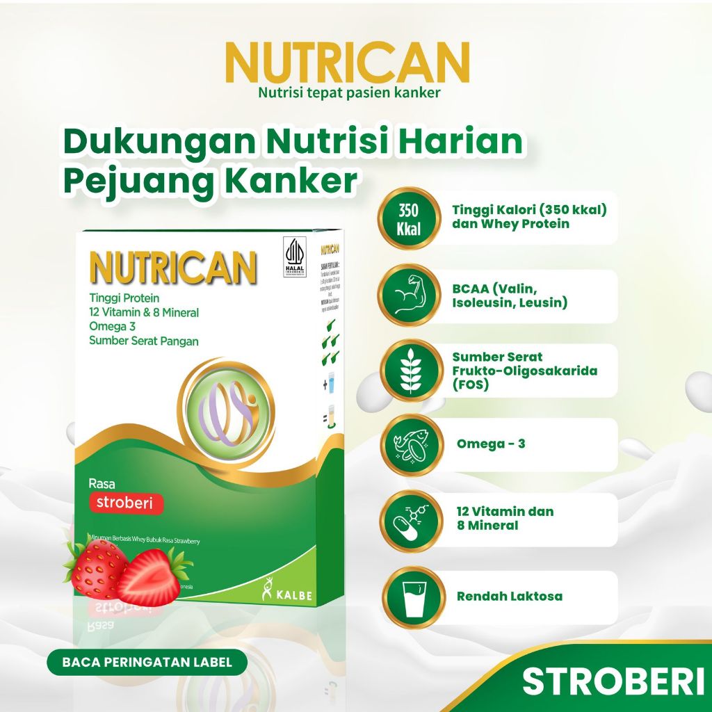 

Nutrican 245 gram - Nutrisi Tinggi Energi dan Protein