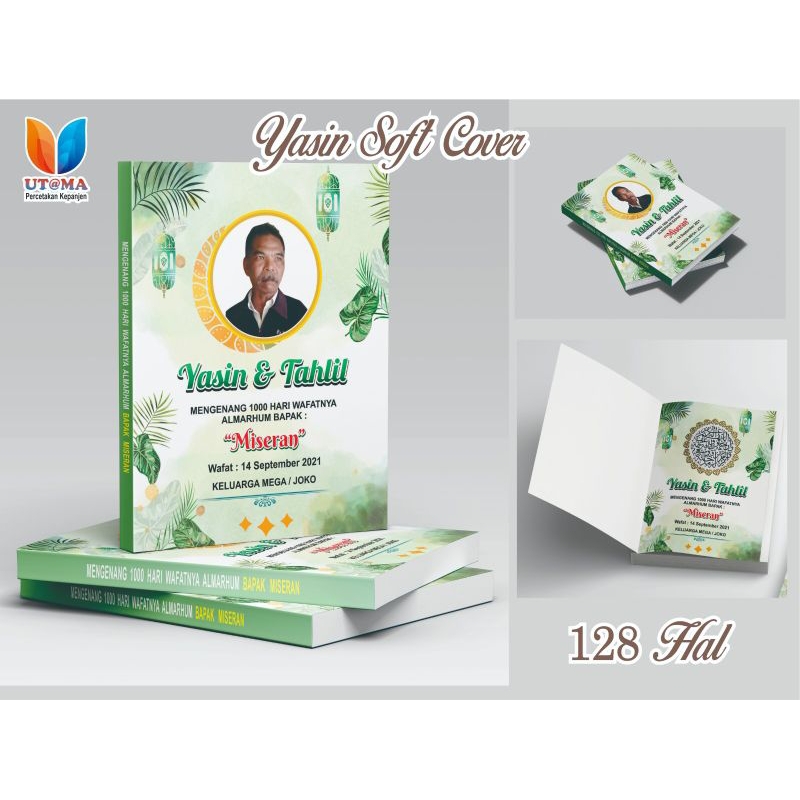 

CETAK BUKU YASIN 128 HALAMAN SOFT COVER TERBARU LENGKAP dengan ARTINYA