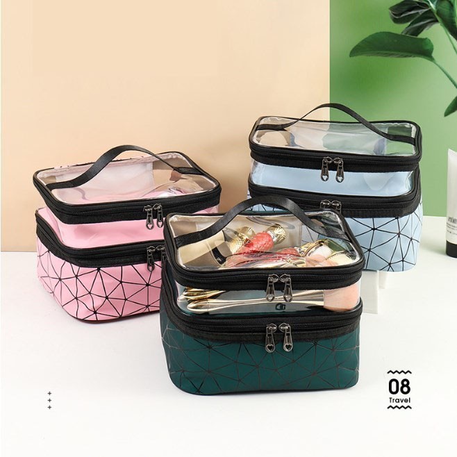 HG Tas Kosmetik Make Up Travel Tas Koper Make Up Washbag