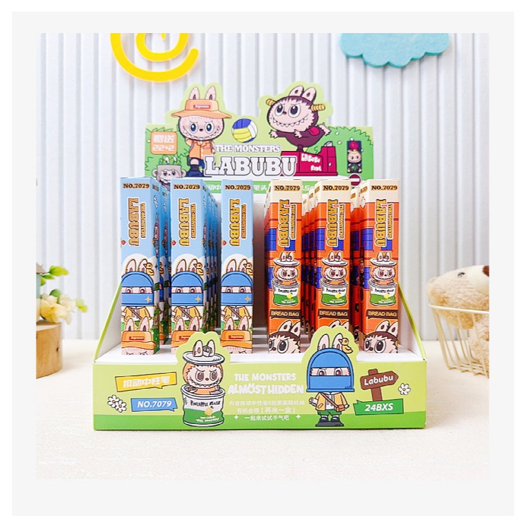 

{Labubu} Pen Gel Blind Box Karakter Labubu No. 7079