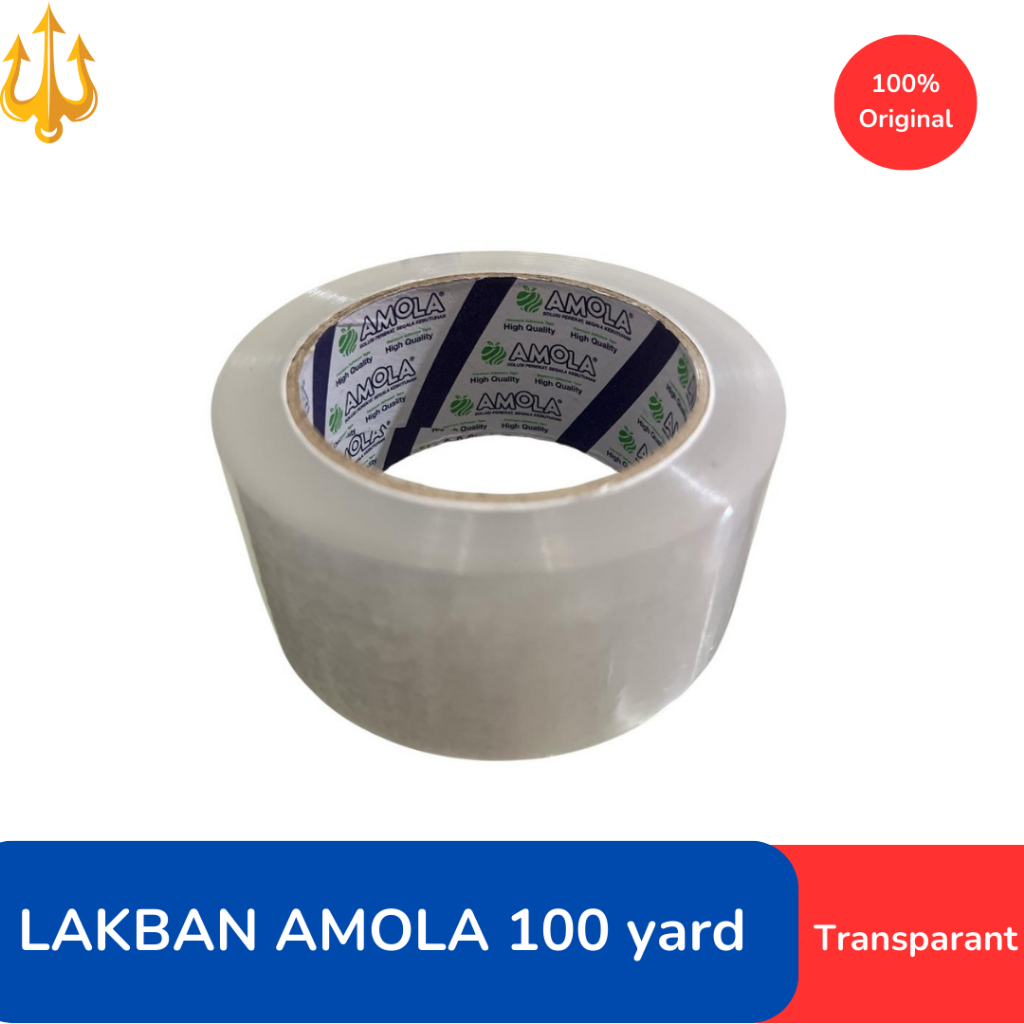 

Lakban Amola 100 Yard Transparant