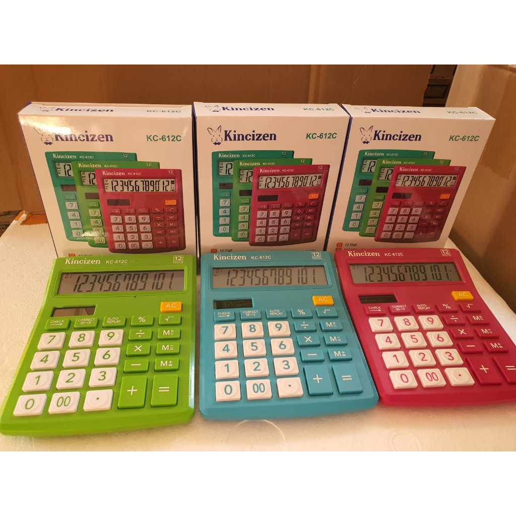 

kalkulator Kincizen KC 612 C . Kalkulator 12 Digit