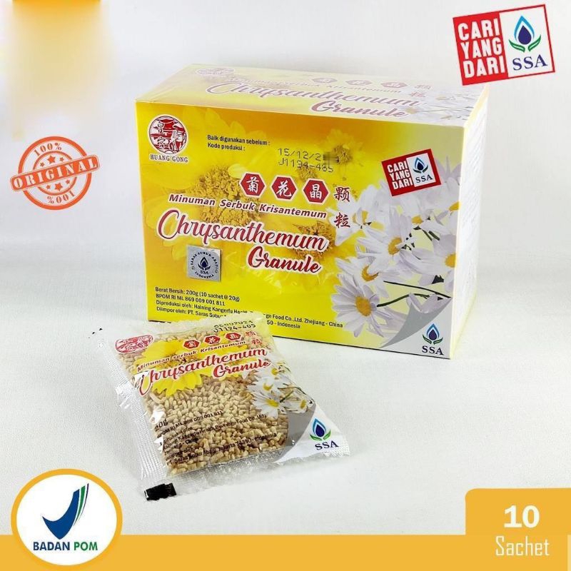 

MINUMAN SERBUK KRISANTEMUM/CHRYSANTHEMUM GRANULE 200 GR