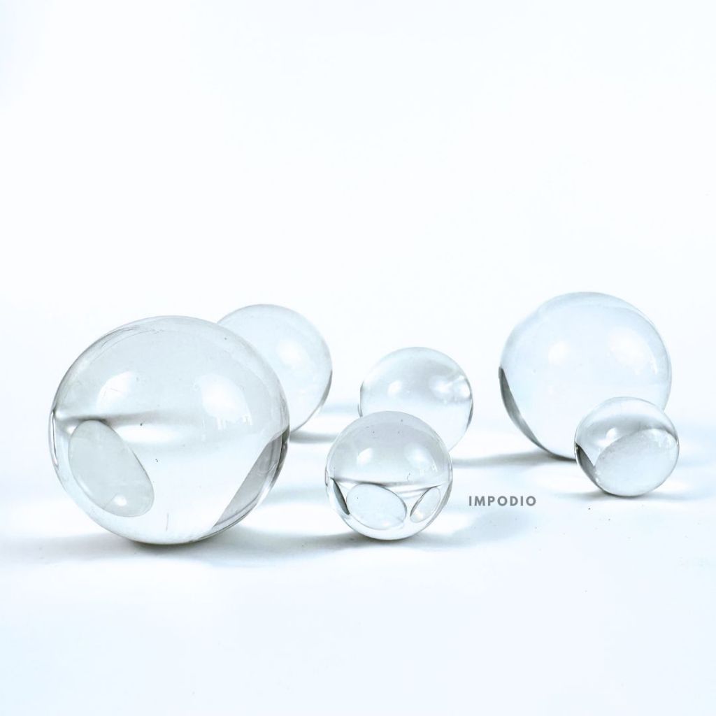 IMPODIO Bola Kristal Fotografi - Crystal Ball Artificial Props foto - Round es jumbo