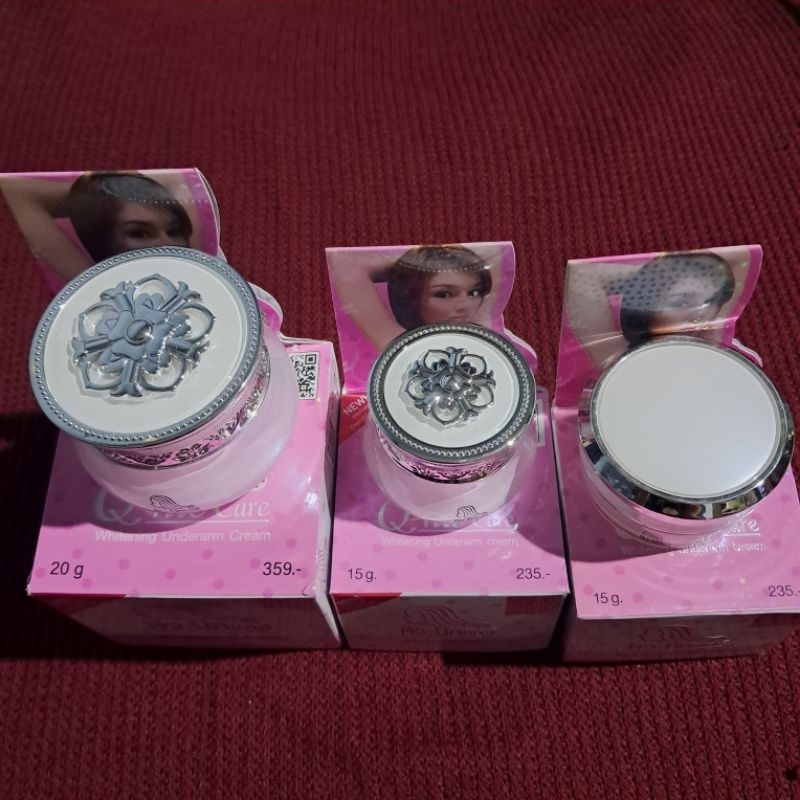 [JAR KOSONG] QNIC CARE UNDERARM CREAM SERUM 8GR 15GR 20GR QNICARE ORIGINAL THAILAND BOTOL KOSONG SKI