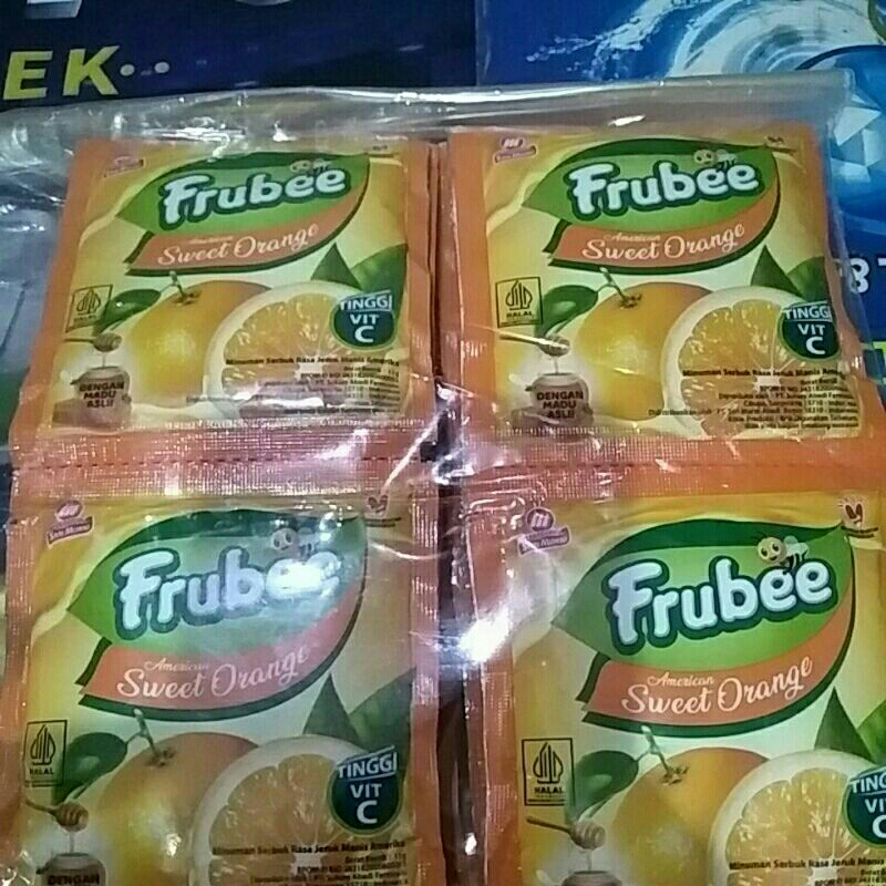 

FRUBE MINUMAN JERUK SACHET 20 SACHET X 11GR- MINUMAN JERUK SACHET-AMERICAN SWEET ORANGE