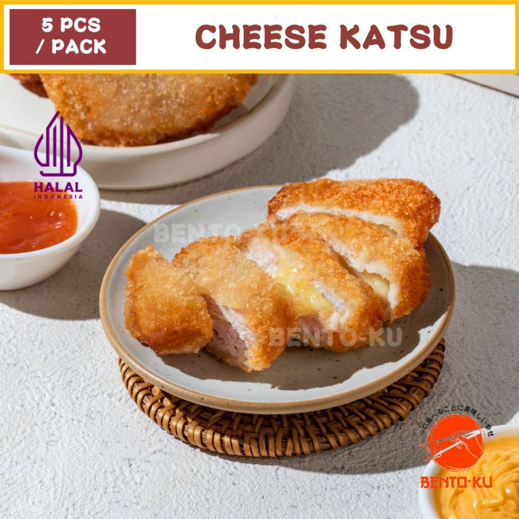 

BENTO-KU | CHEESE KATSU | Daging Ayam | Halal