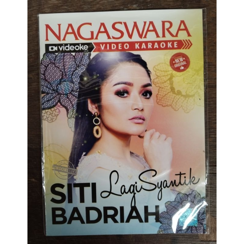 kaset vcd original karaoke siti badriah