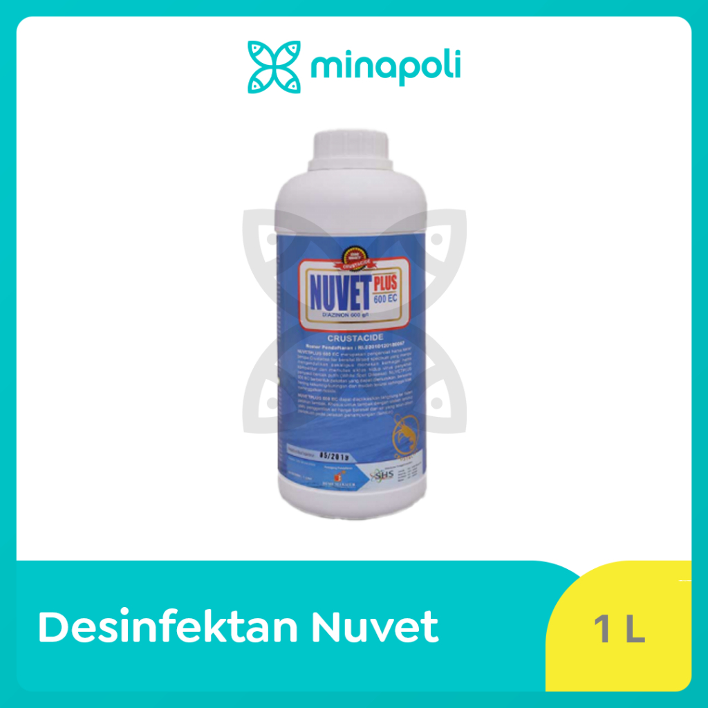 Desinfektan Nuvet kemasan 1 L