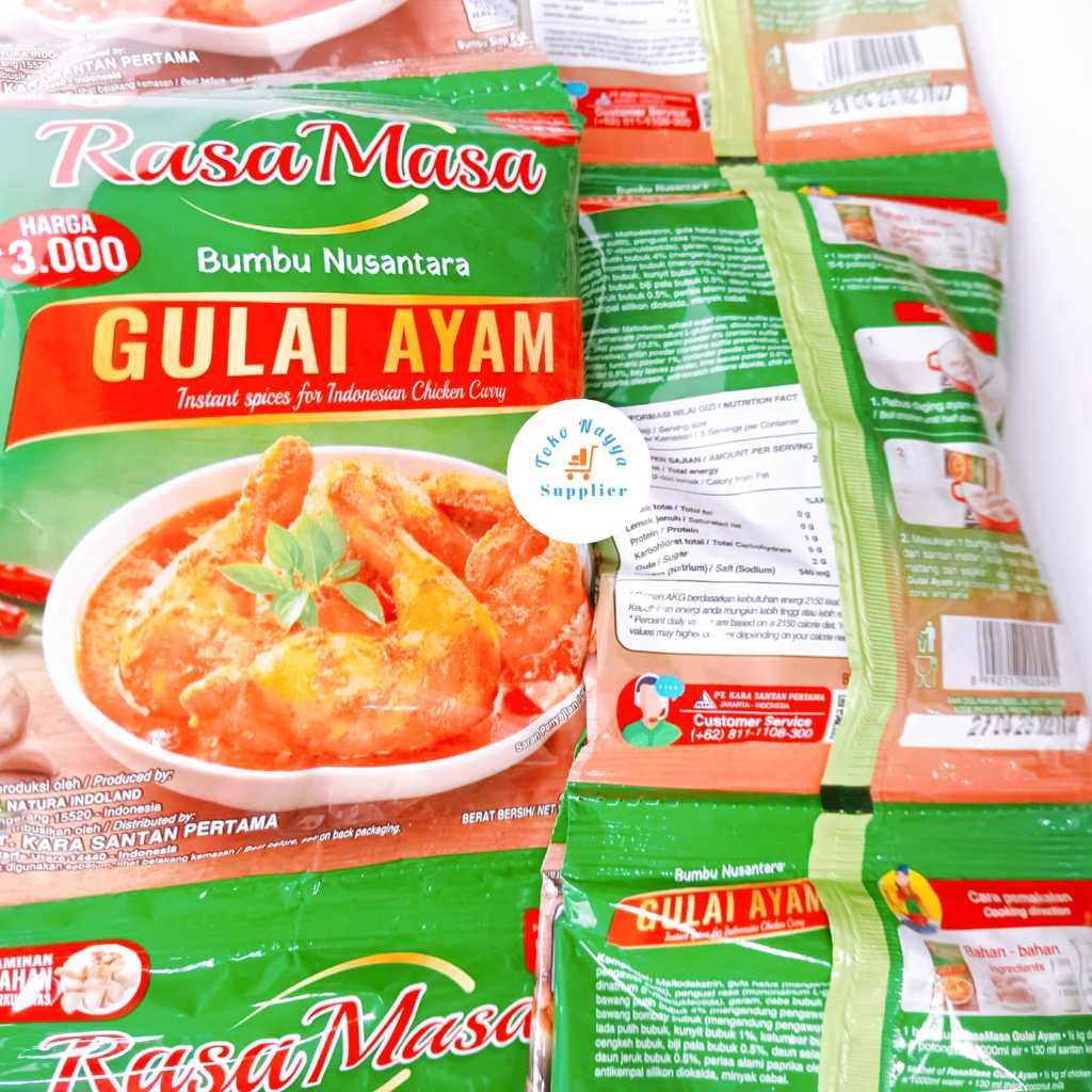 

Bumbu Nusantara Gulai Ayam Rasa Masa