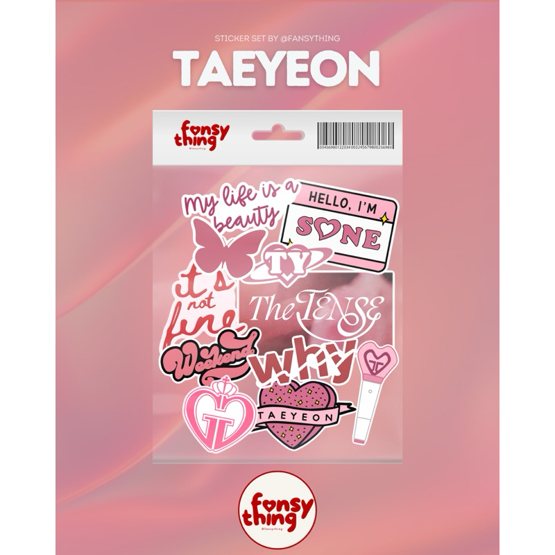 

STICKER FREEBIES TAEYEON