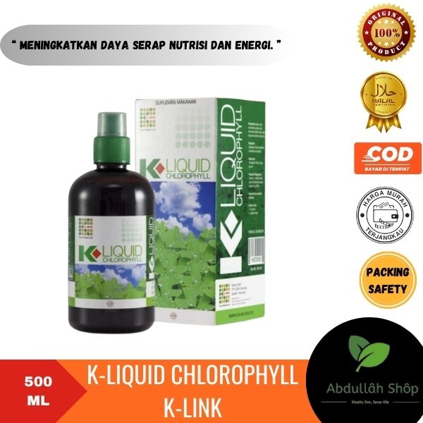 KLINK K-LIQUID CHLOROPHYLL 500 ml KLOROFIL K-LINK ORIGINAL 500ml / Klorofil K Link Original