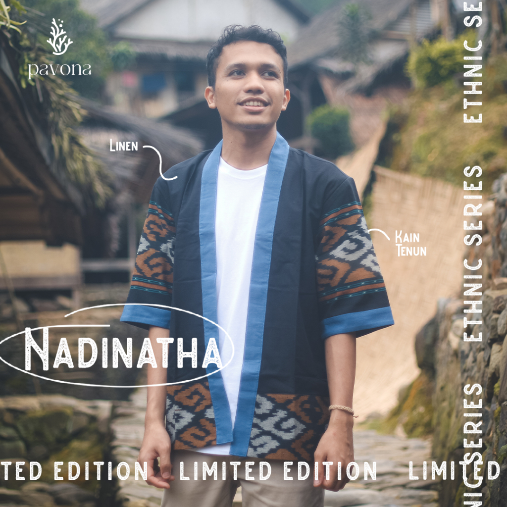 Nadinatha Ethnic Outer Tenun Series - PAVONA
