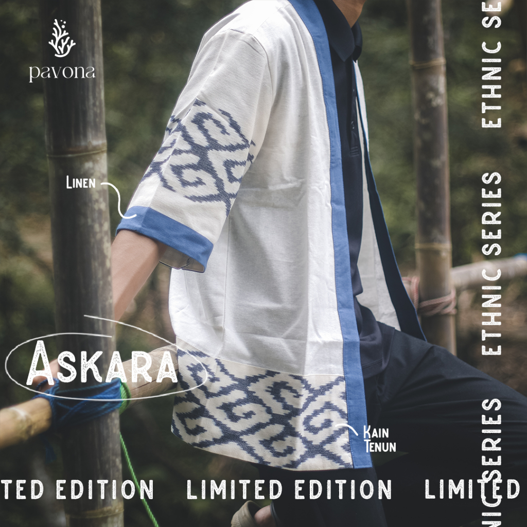 Askara Ethnic Outer Tenun Series - PAVONA