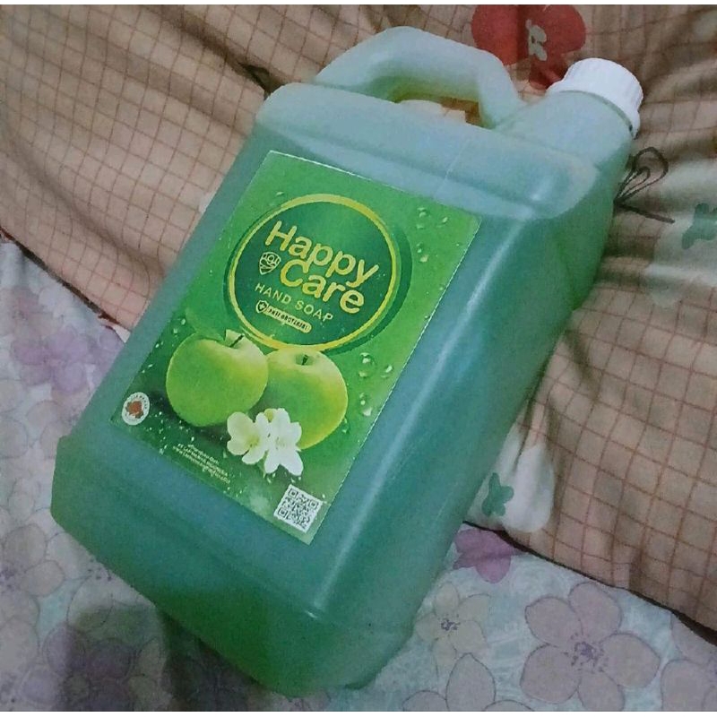 Sabun CuciTangan Happycare apel 5 liter real 5 liter