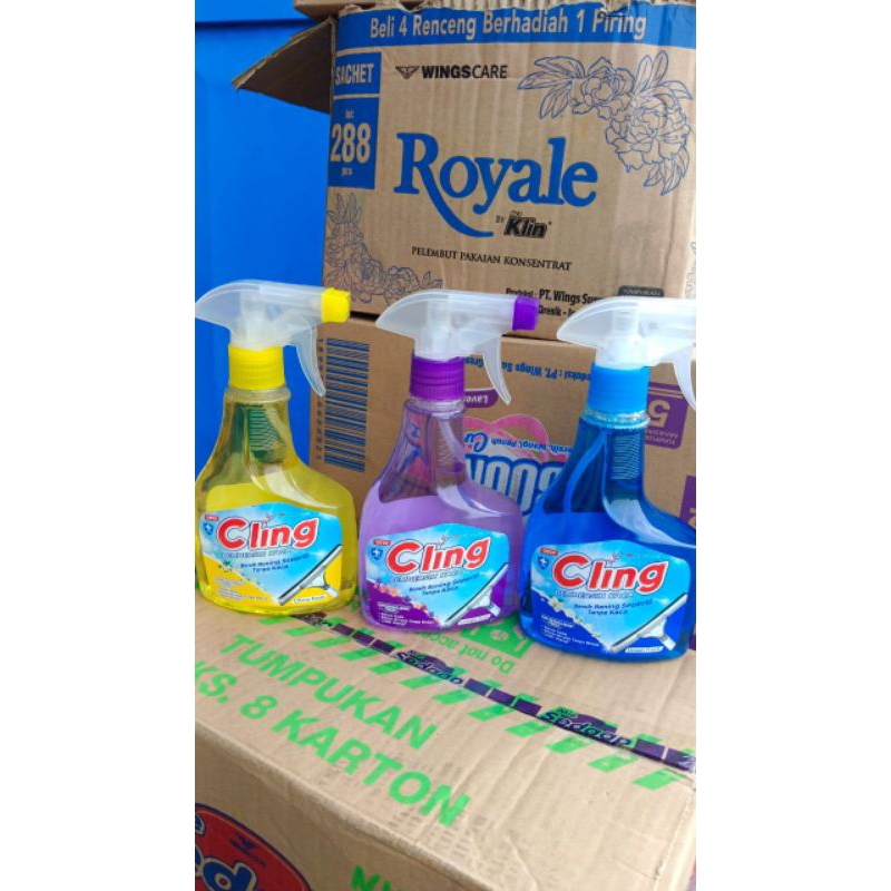 Cling pembersih kaca 440ml