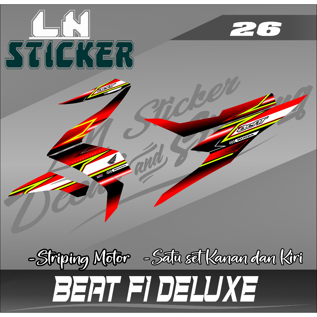 striping beat deluxe 110 / striping beat deluxe / striping beat street LN 26