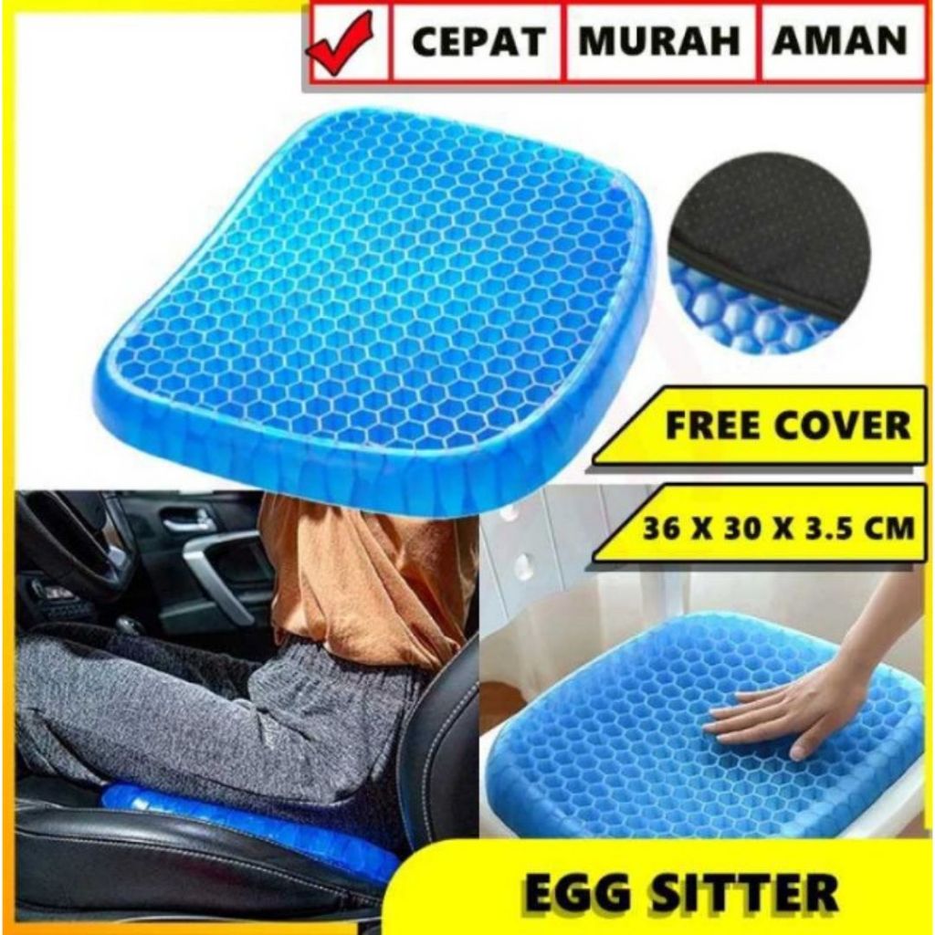 Alas Duduk Silikon Gel Original Bantal Duduk Kesehatan Bantal Duduk Mobil Gel Back Support Kursi Kan
