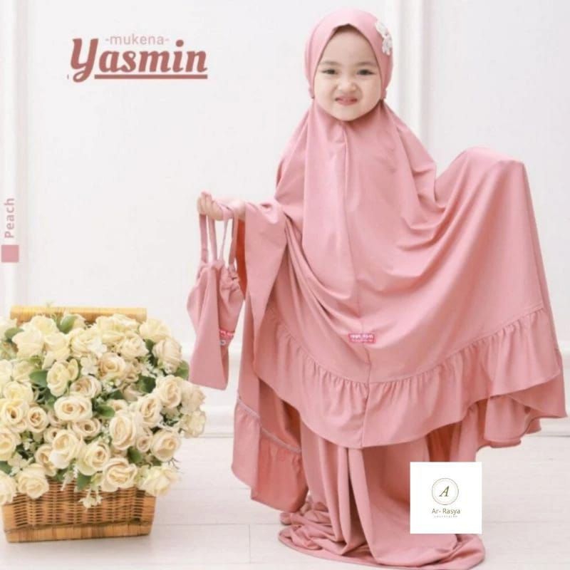 FREE HIJAB ANAK Mukena anak yasmin terbaru MUKENA PREMIUM