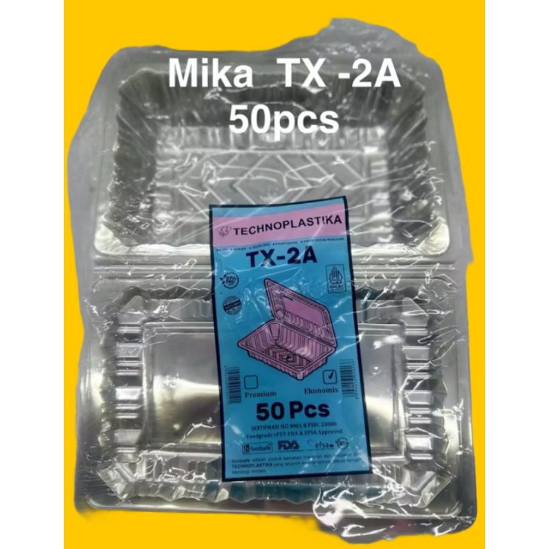 mika 2a mika tx 2a techno isi 50 pcs