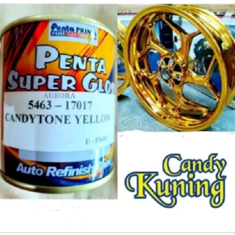Cat Candy Yellow Penta Super Gloss 5463-17017 Candy Kuning