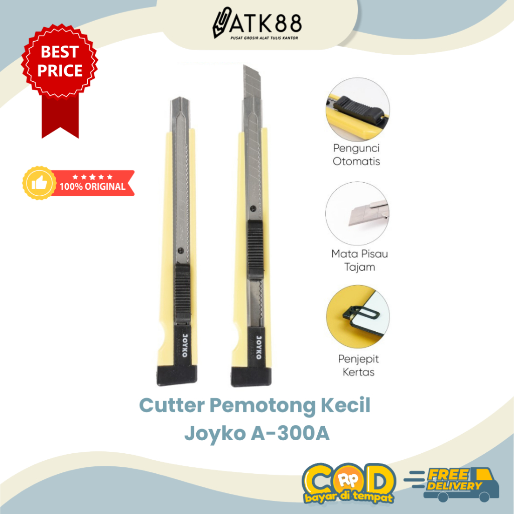

[ATK88] Cutter Joyko Kecil A-300A / Cutter Pemotong