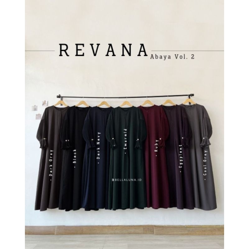 Revana Abaya Bellaluna / abaya ilyana silk / abaya sabrina