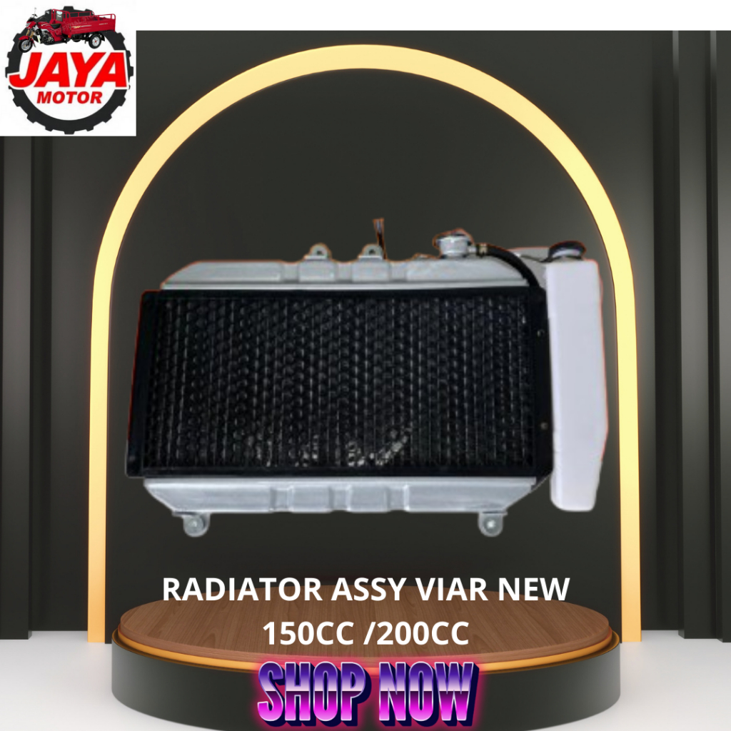 Radiator Set/Assy Motor Roda Tiga Viar 150cc 200cc Dudukan Atas Bawah Pendingin Mesin Motor Roda 3