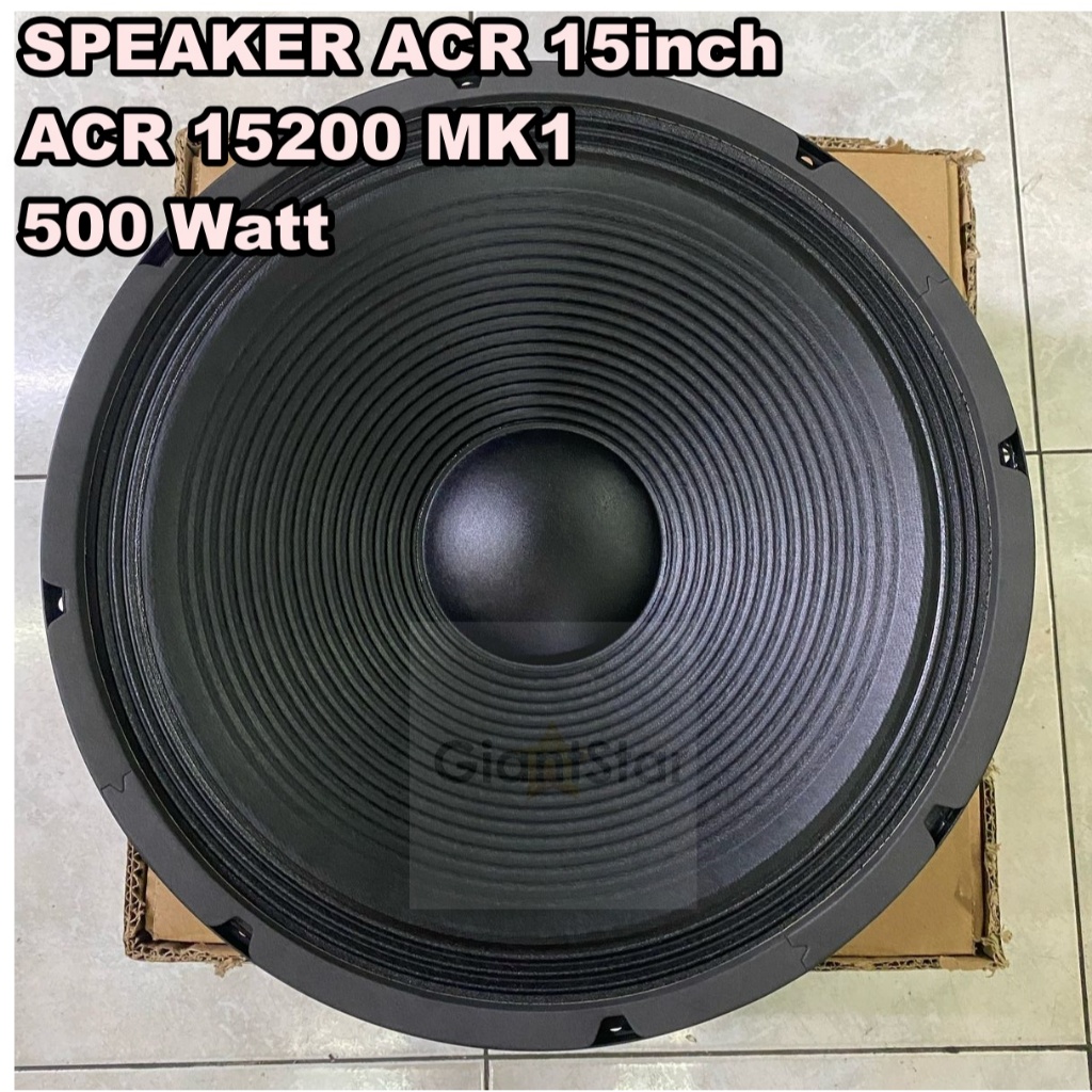 SPEAKER WOOFER 15 inch 15inch ACR 15200 MK1 NEW FULL RANGE 15in 15200 MK1 ACR ORIGINAL