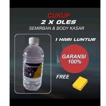 silicon oil / pengkilap ban kendaraan/ silicon murni / sillikon original / pengkilap kendaraan bermo