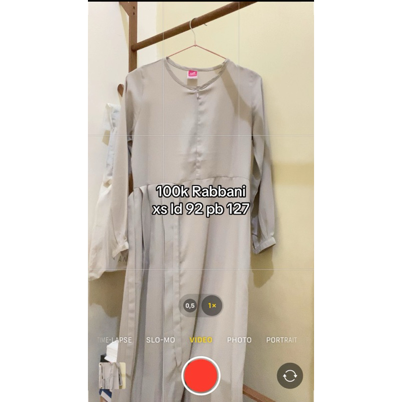 gamis rabbani silver abu