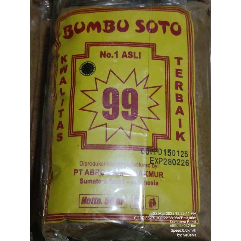 

Bumbu Soto 99 50gr
