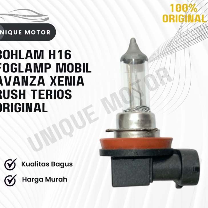 Bohlam H16 Foglamp Mobil Avanza Xenia Rush Terios Original
