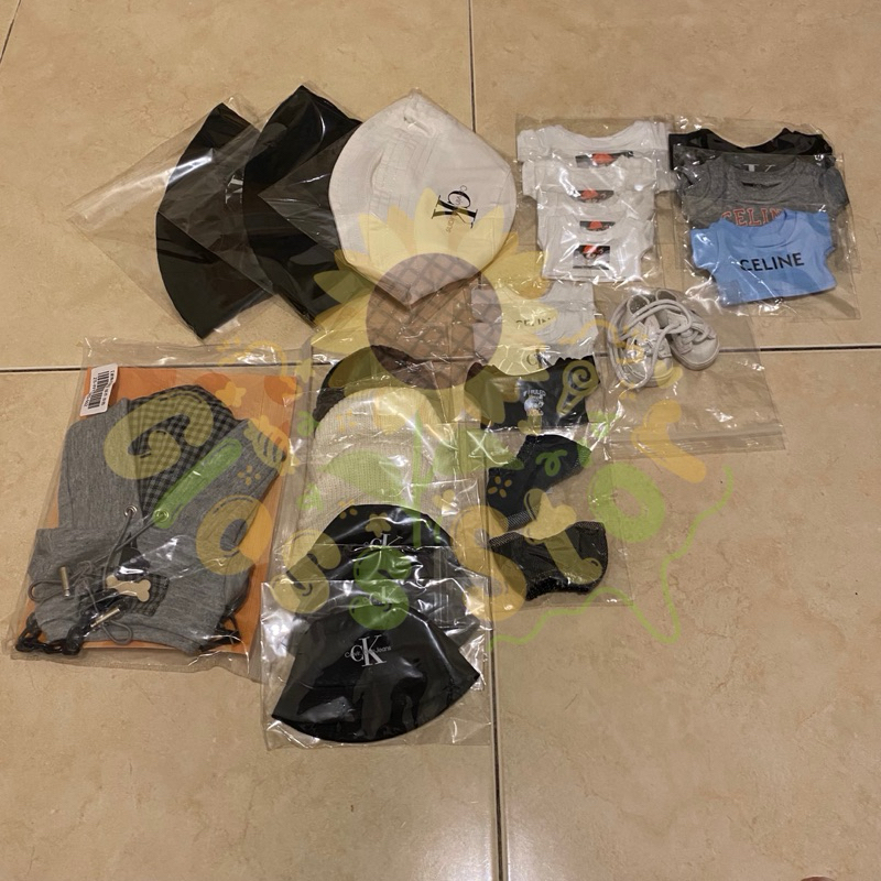 [PLNS] Doll Clothes 10cm & 20cm dan Accessories