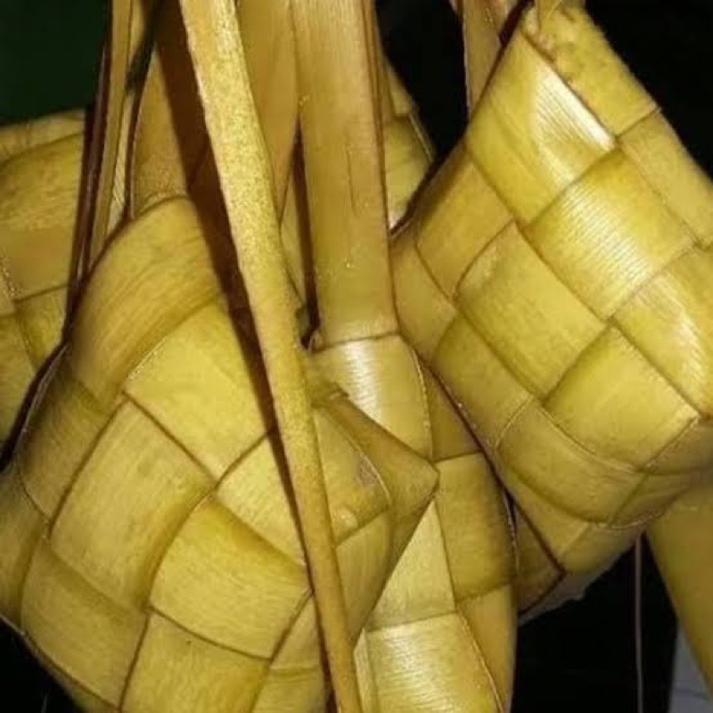 Ketupat matang isi 10 ketupat instan ketupat lebaran
