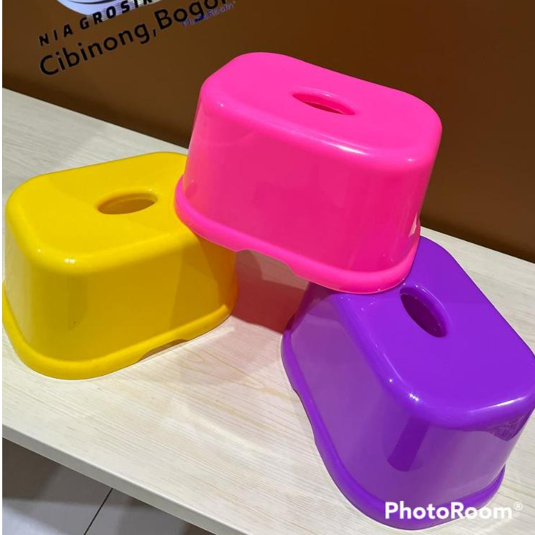 Bangku Jongkok Kotak / Bangku Jongkok / Bangku Plastik