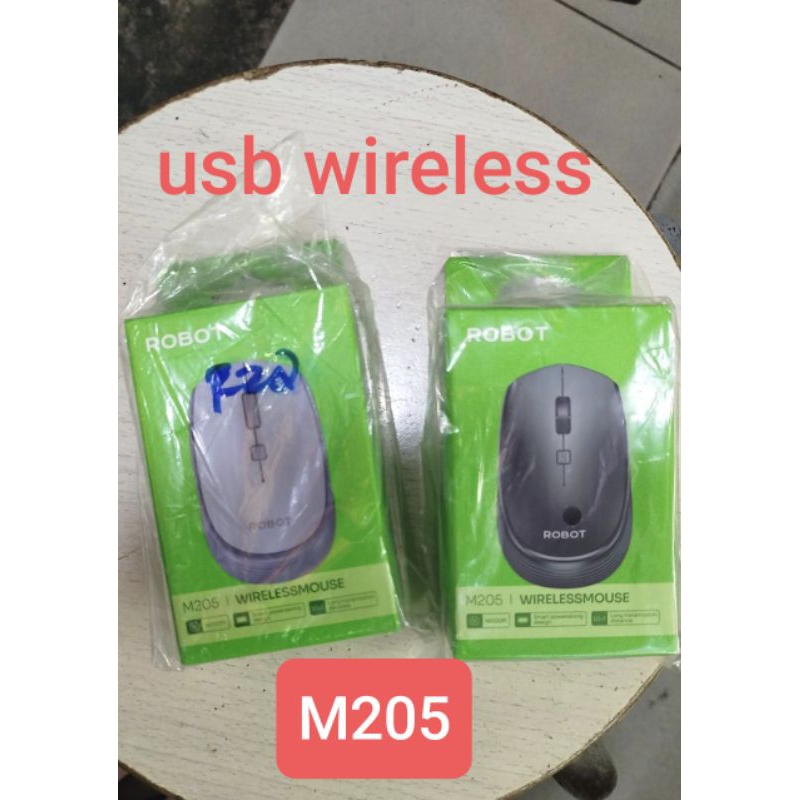 mouse wireless usb chip tanpa kabel M205