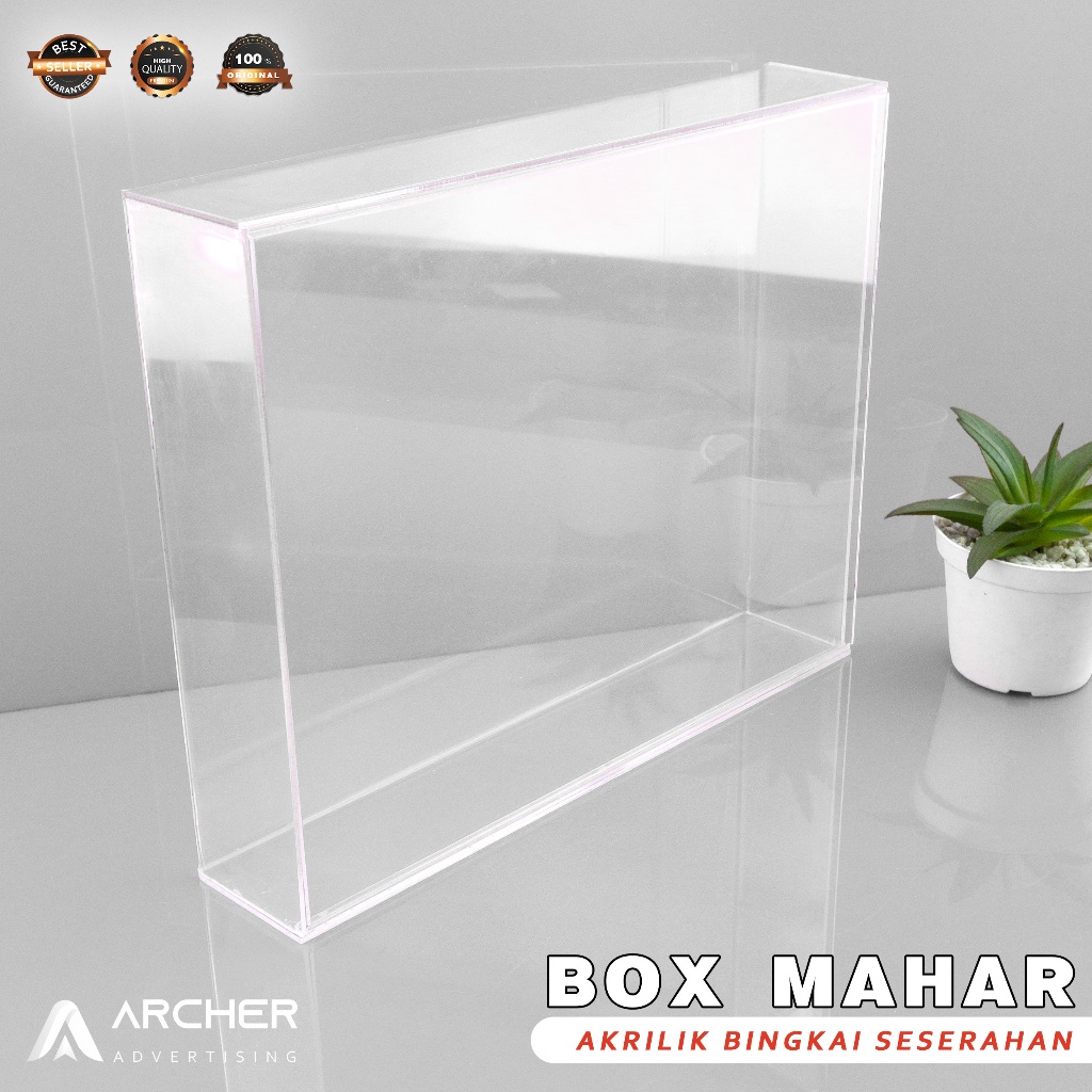 

BOX KOTAK BINGKAI MAHAR SESERAHAN ORGANIZER TUTUP SLIDING AKRILIK