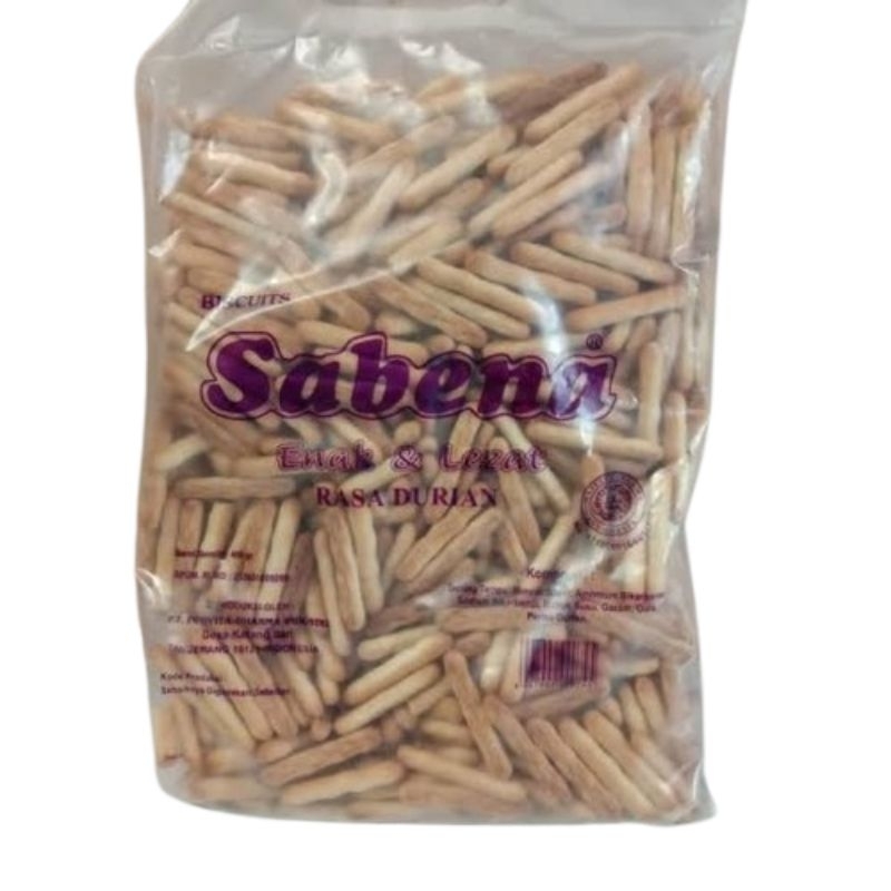 

SABENA BISKUIT STIK DURIAN PCK 400 GR 8997002920004