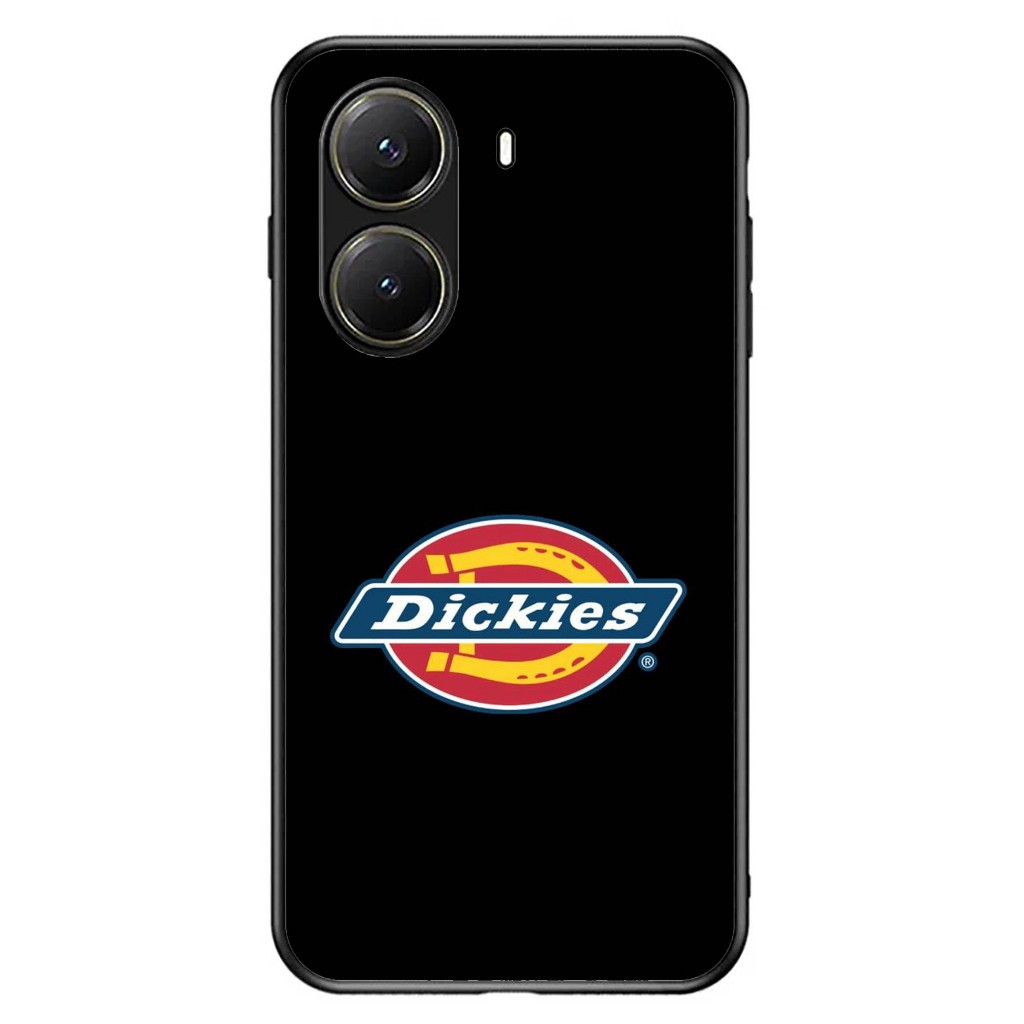 Phone Case POCO X7 X6 X5 X3 PRO GT 4G 5G TPU Rubber Softcase DICKIES Black big Logo
