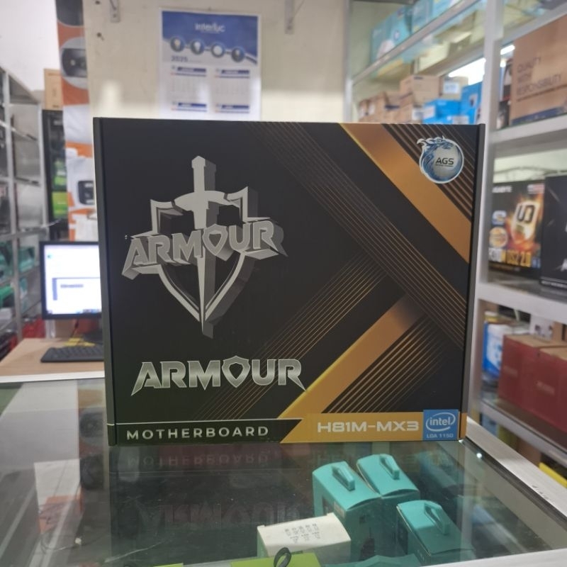 Motherboard Armour H81 Lga 1150 - Mobo H81 New