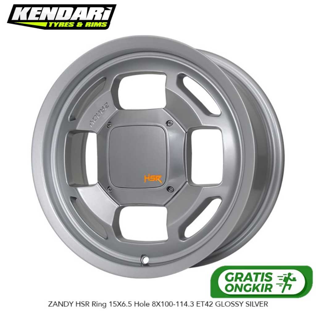 Velg HSR ZANDY R15 Untuk Mobil Sigra Calya Brio Xenia R15