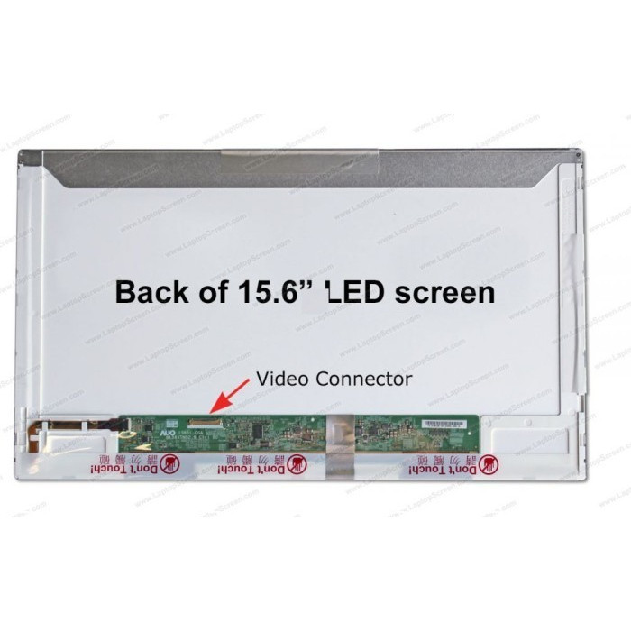 Layar Led Lcd 15.6" Tebal 40 Pin 15.6 Inch 40 Pin Standar