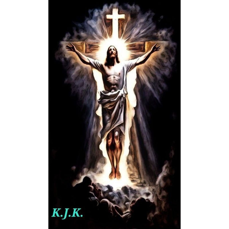 Poster cetak, tuhan' Yesus salib, hiasan dinding, tuhan' Yesus salib,bisa cod