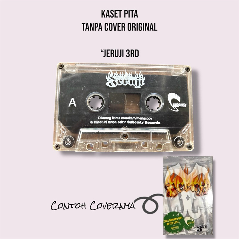 Kaset Pita Jeruji - 3rd ( Tanpa Cover/Sampul )