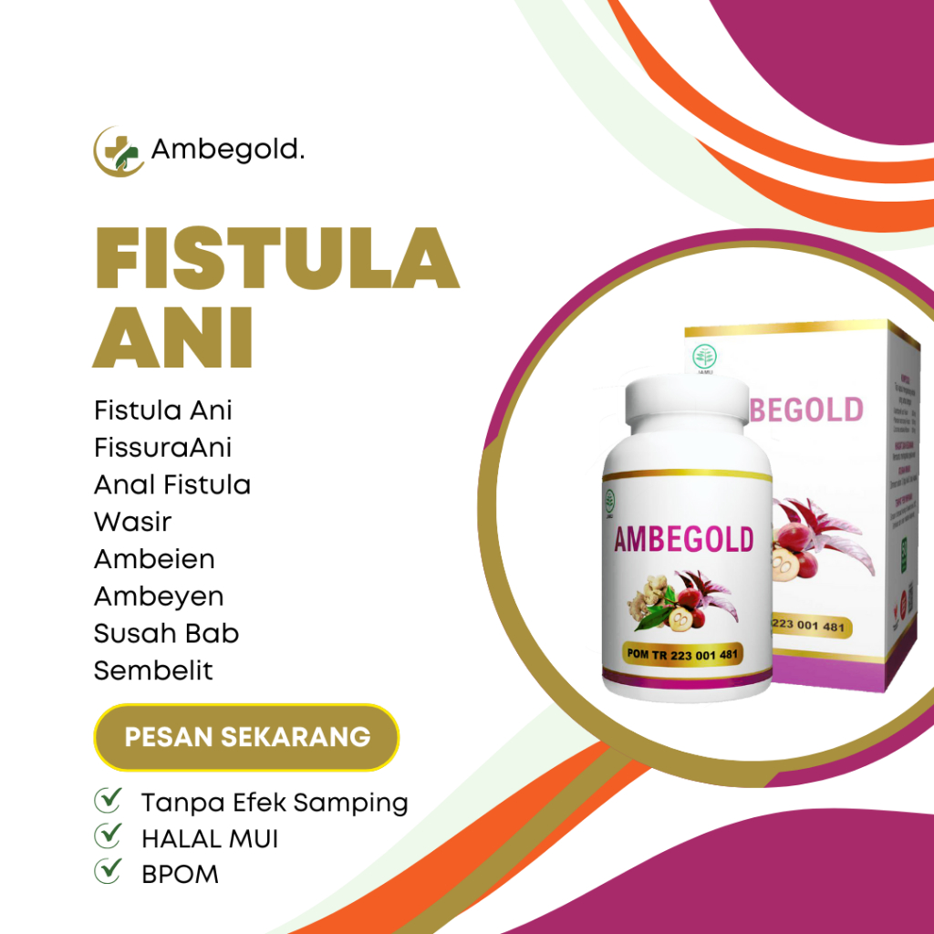 Obat Fistula Ani Fisura Ani Anal Fistula Ampuh Sudah BPOM Tanpa Efek Samping