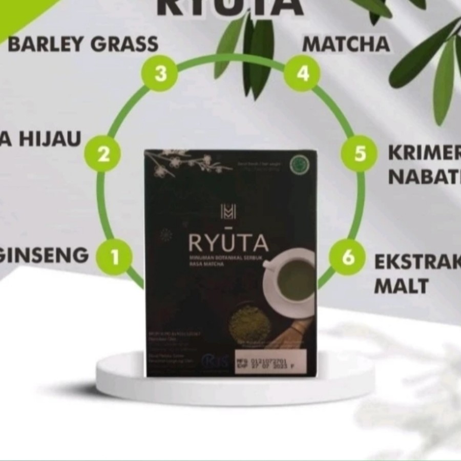 

ryuta teh 1 box isi 7 sachet